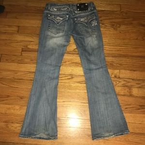 Miss me jeans 26 bling rare find